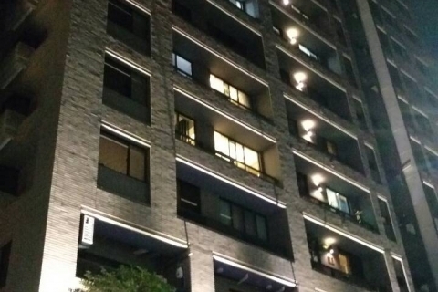 台北大同區首善社區-大樓外觀亮化工程